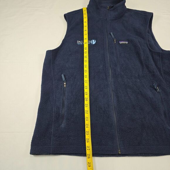 Patagonia Synchilla Men's Blue Full Zip Outdoor Casual Pockets Size XL Logo - Picture 7 of 11
